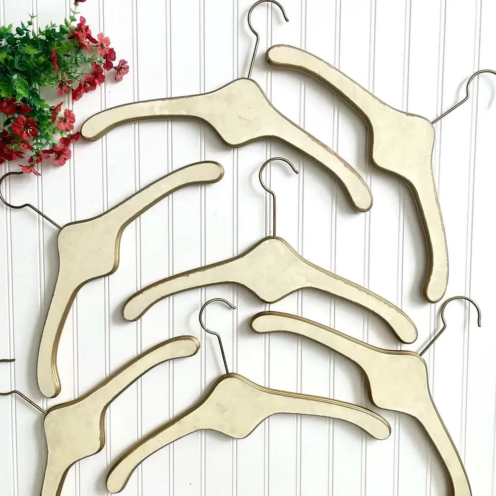 Vintage Wood Hanger Florentine Hollywood Regency Wedding Dress Photo Prop CHOICE